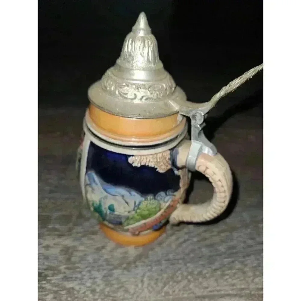 Original‎ Thewalt Lidded Potbelly Beer Stein